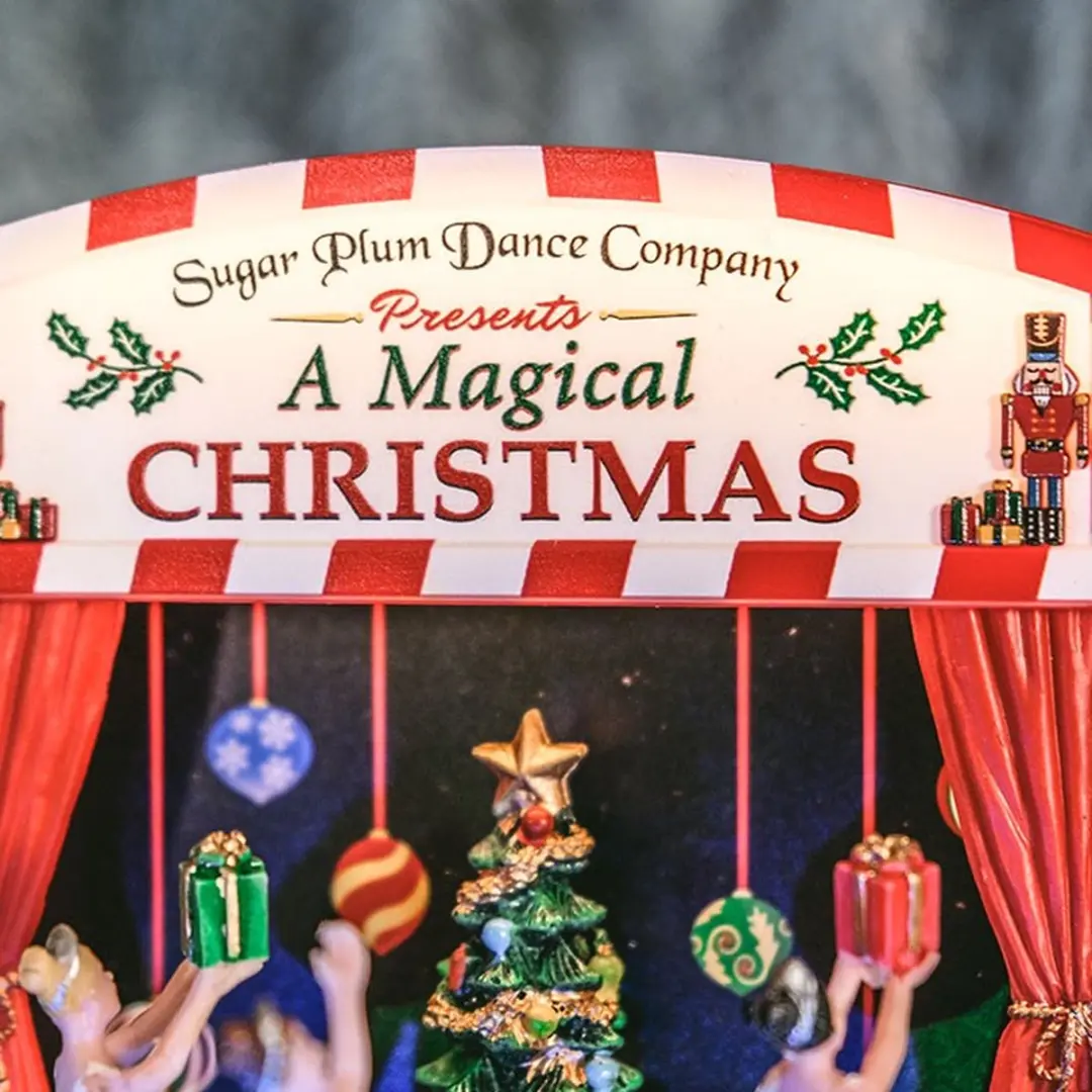 Lemax Sugar Plum Dance Company Verlichte Attractie - Neutraal