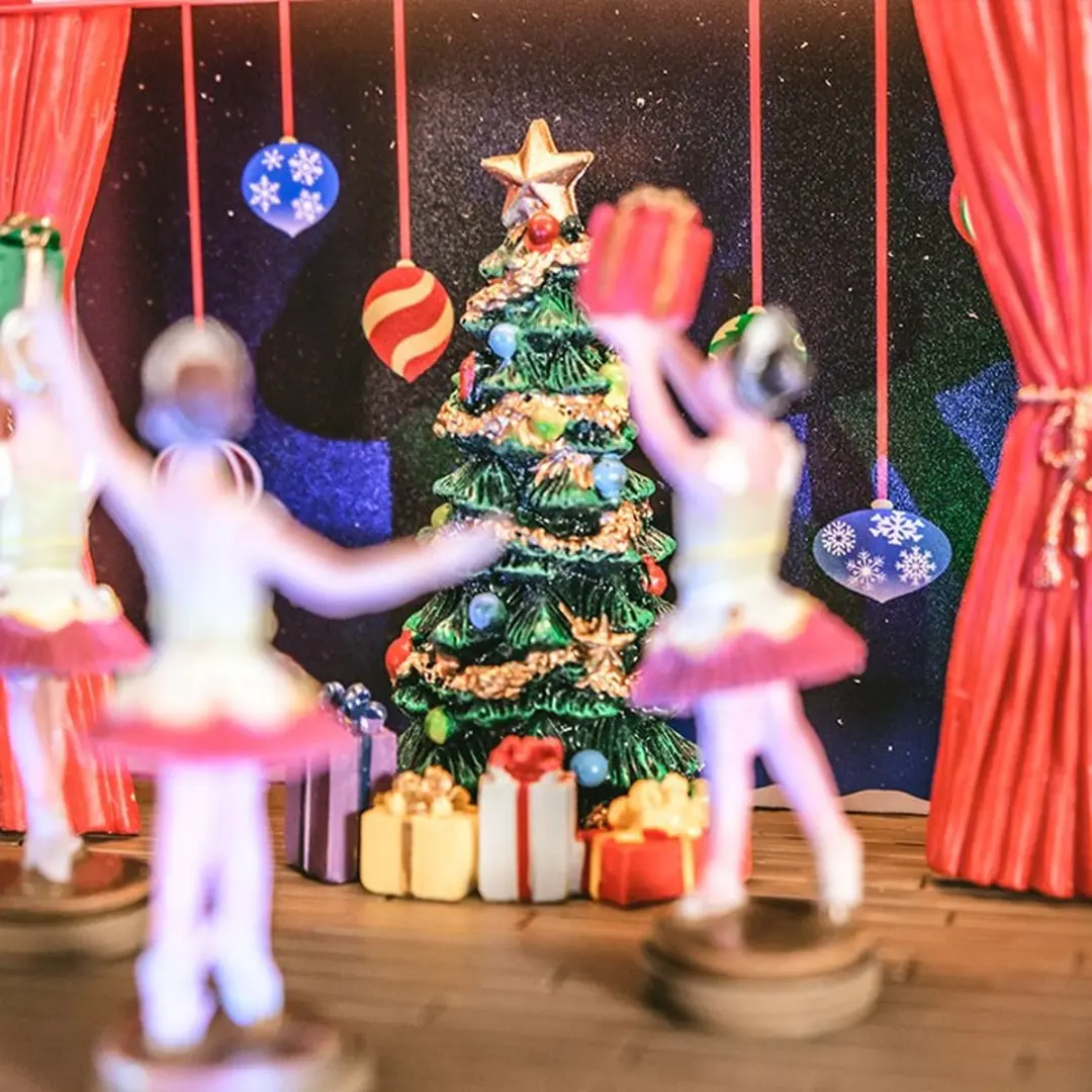 Lemax Sugar Plum Dance Company Verlichte Attractie - Neutraal