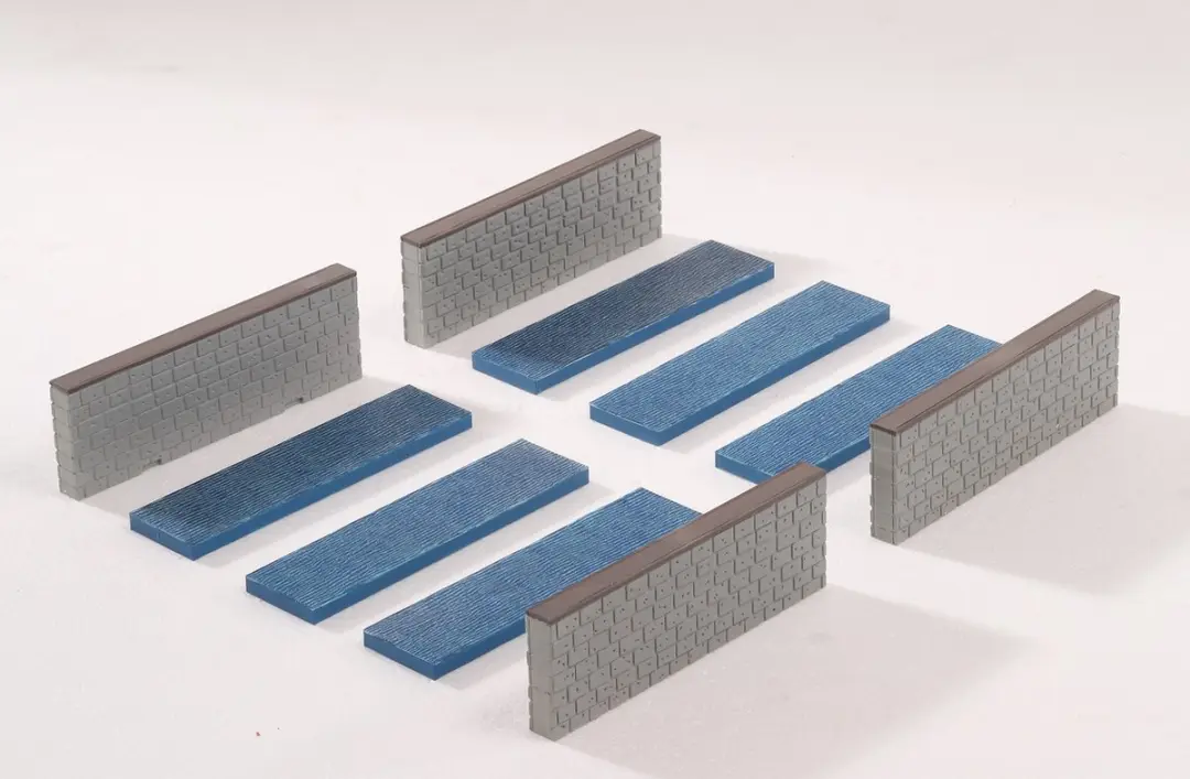 Lemax Canal Wall Kersthuisjes Set
