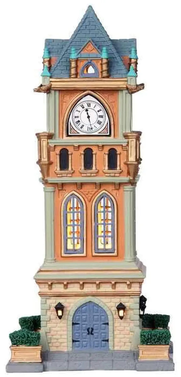 Lemax Municipal Clock Tower Kersthuisje - LED