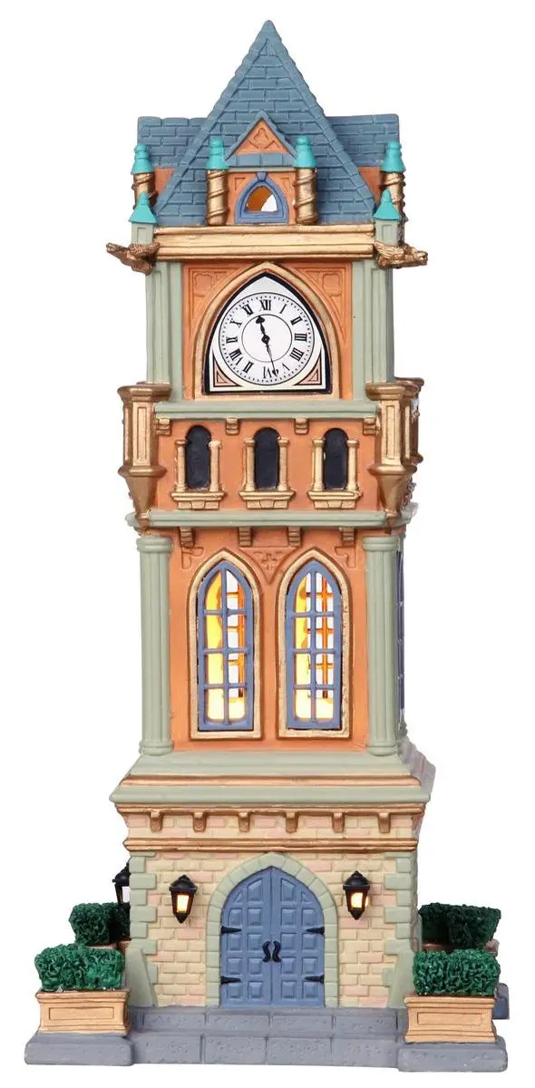 Lemax Municipal Clock Tower Kersthuisje - LED