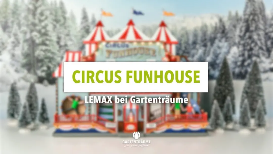 Lemax Circus Funhouse Verlichte Attractie - Neutral
