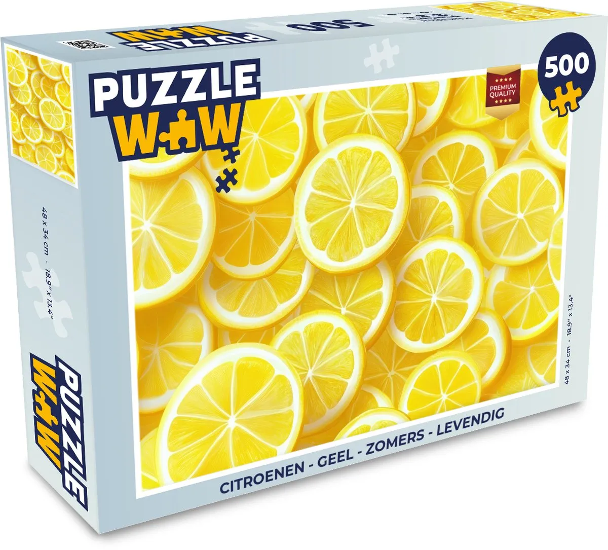 PuzzleWow Citroenen Legpuzzel 500 Stuks