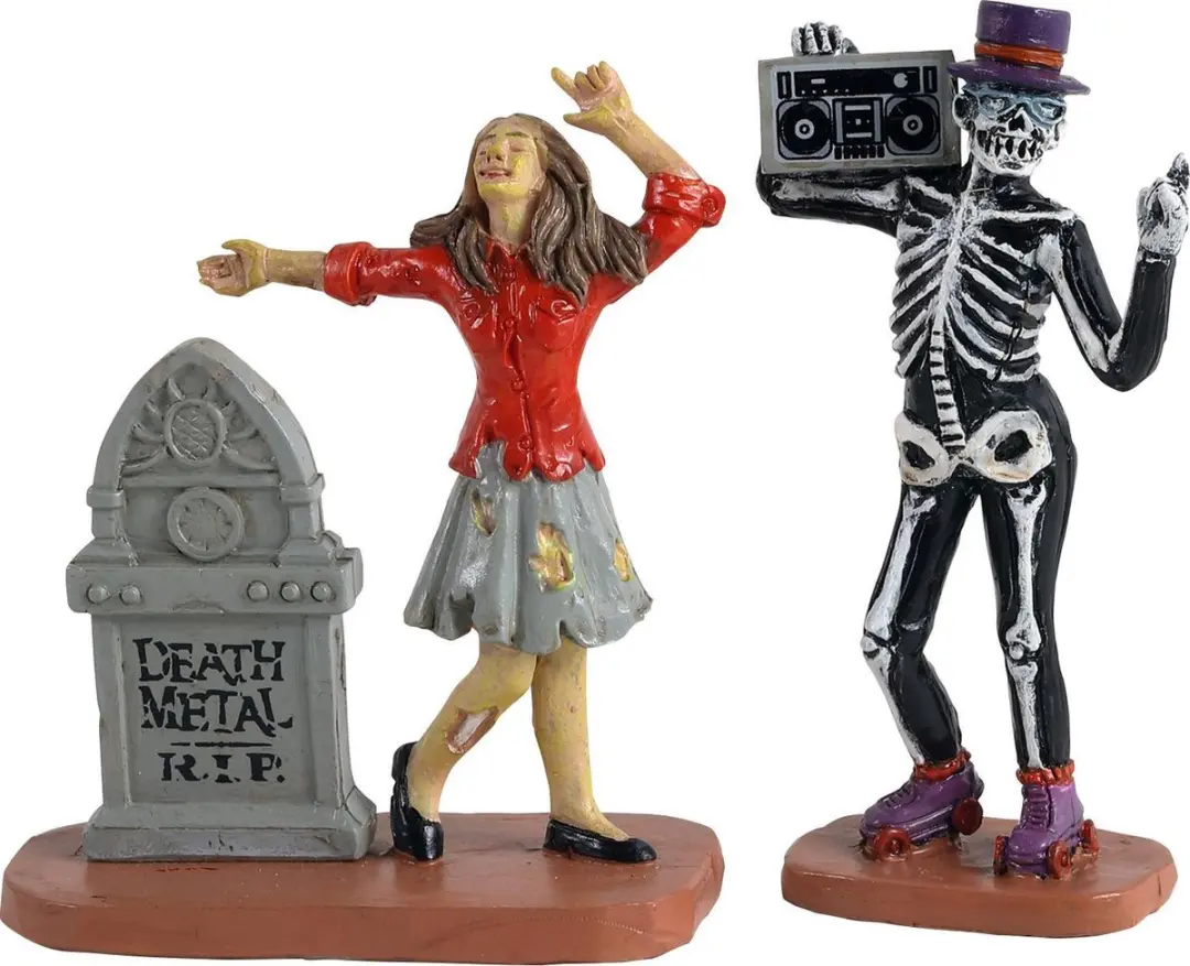 Lemax Undead Groove Kersthuisjes Set