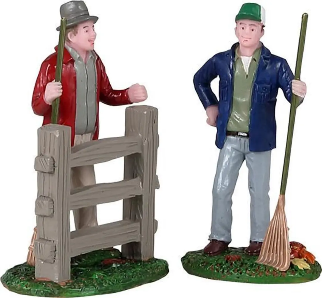 Lemax Friendly Neighbors Kersthuisjes Set 2 Stuks