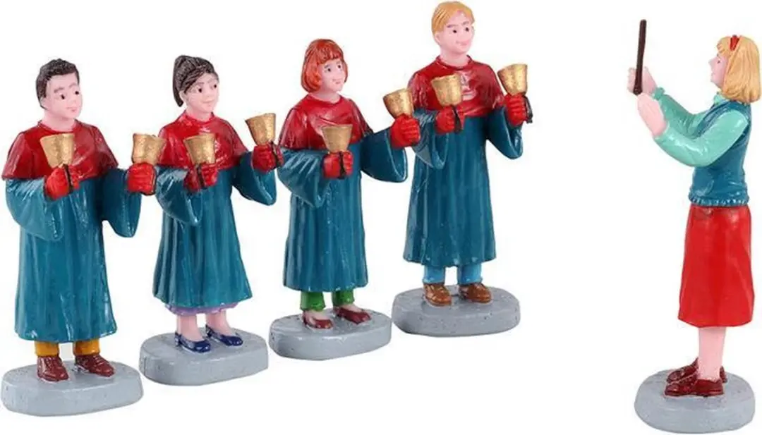 Lemax Handbell Choir Set 5 Stuks