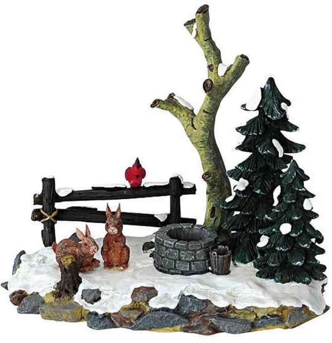Lemax Curious Bunnies Kerstdecoratie