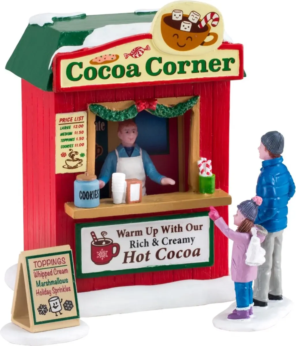Lemax Cocoa Corner Figuur