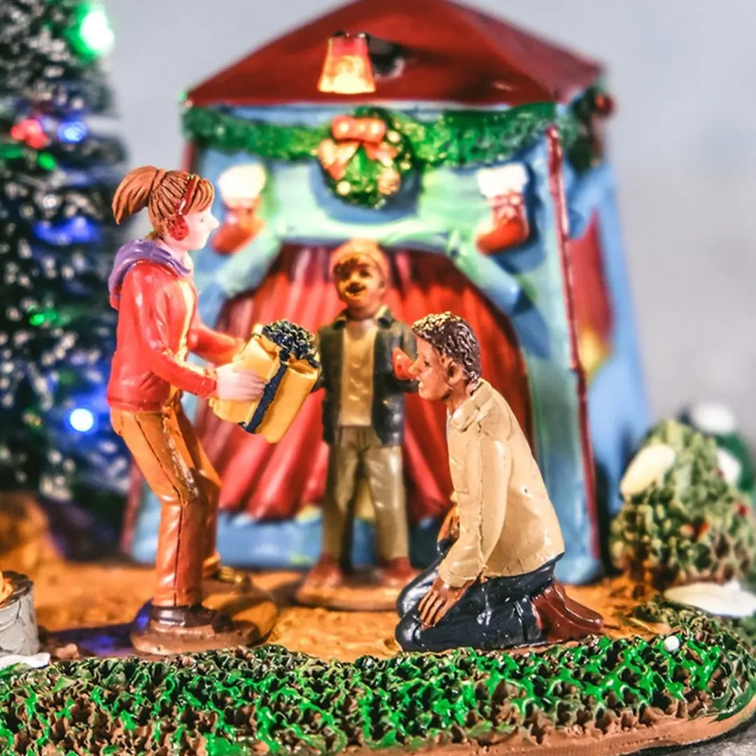 Lemax The Festive Outdoors Kersthuisjes & Kerstdorpen - 4.5V