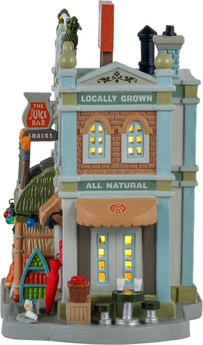 Lemax The Juice Bar Kersthuisje - Led - Neutral