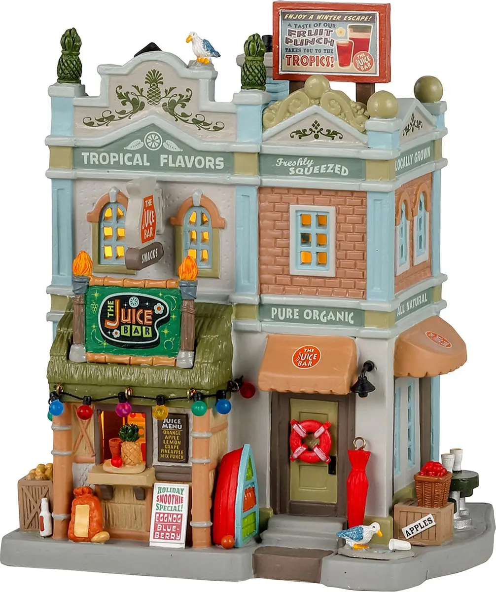 Lemax The Juice Bar Kersthuisje
