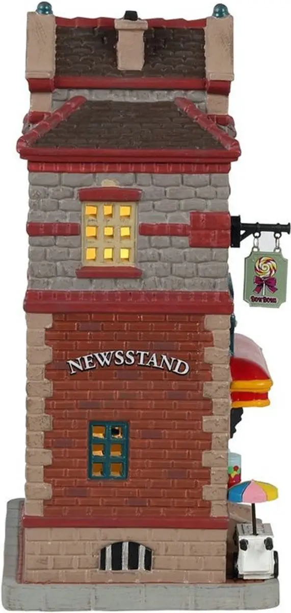 Lemax Dover General Store & Newsstand Kersthuisje - afbeelding 4 van 4