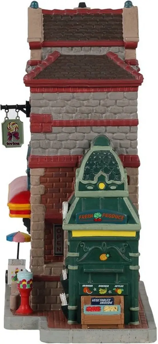 Lemax Dover General Store & Newsstand Kersthuisje - afbeelding 3 van 4