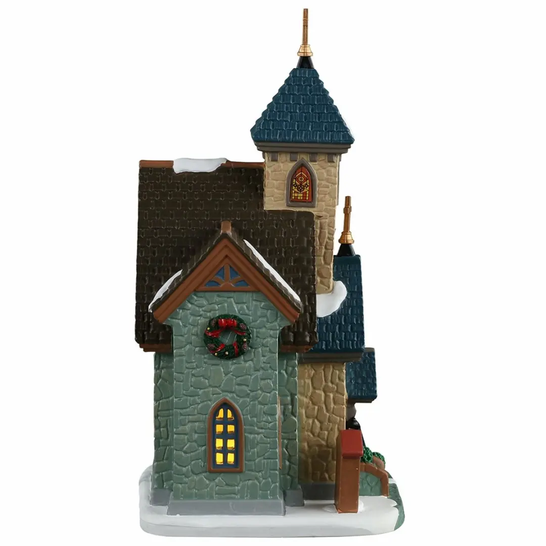 Lemax St. Patrick's Food Pantry & Soup Kitchen Verlicht Gebouw - Exclusief Adapter