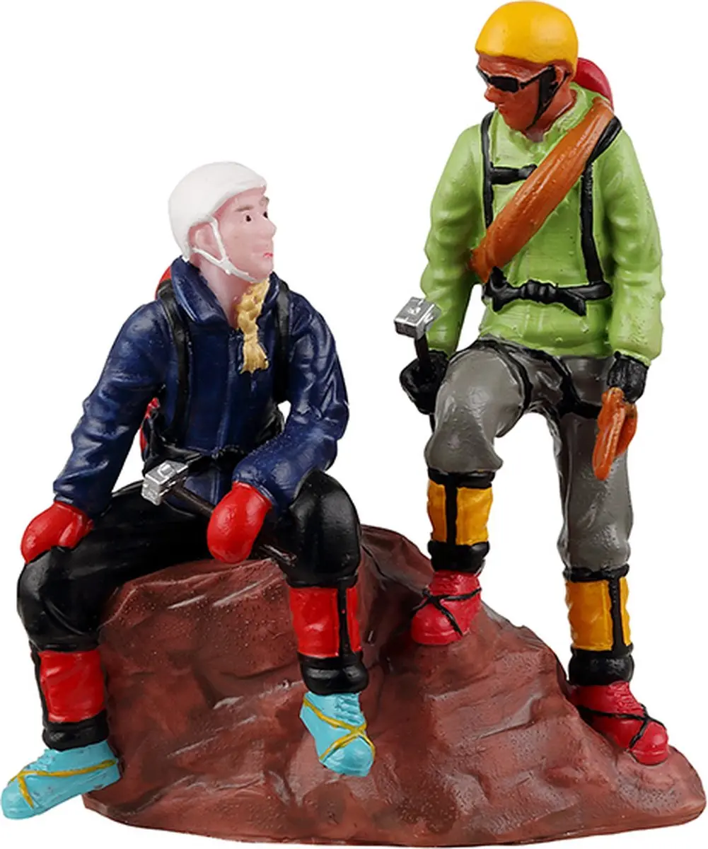 Lemax Mountain Climbers Kersthuisjes Multicolor