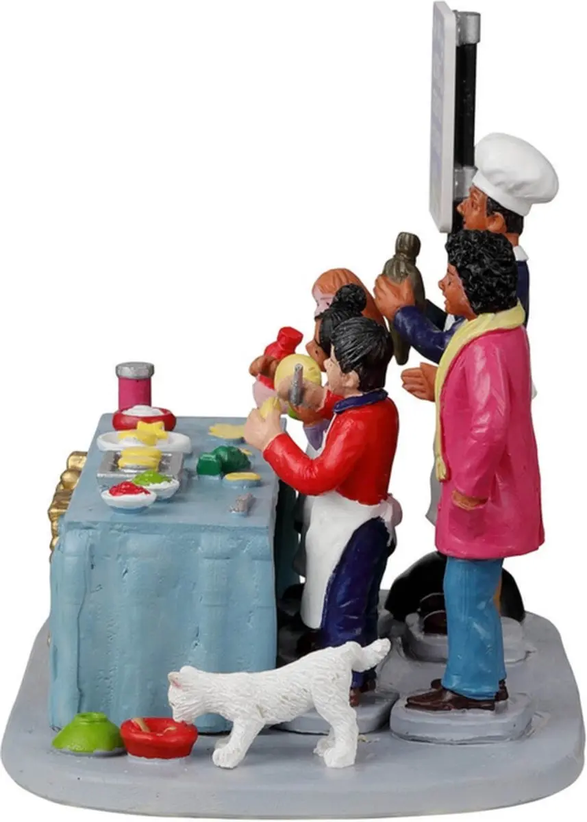 Lemax Cookie Decoration Station Kersthuisjes & Kerstdorpen - Mix