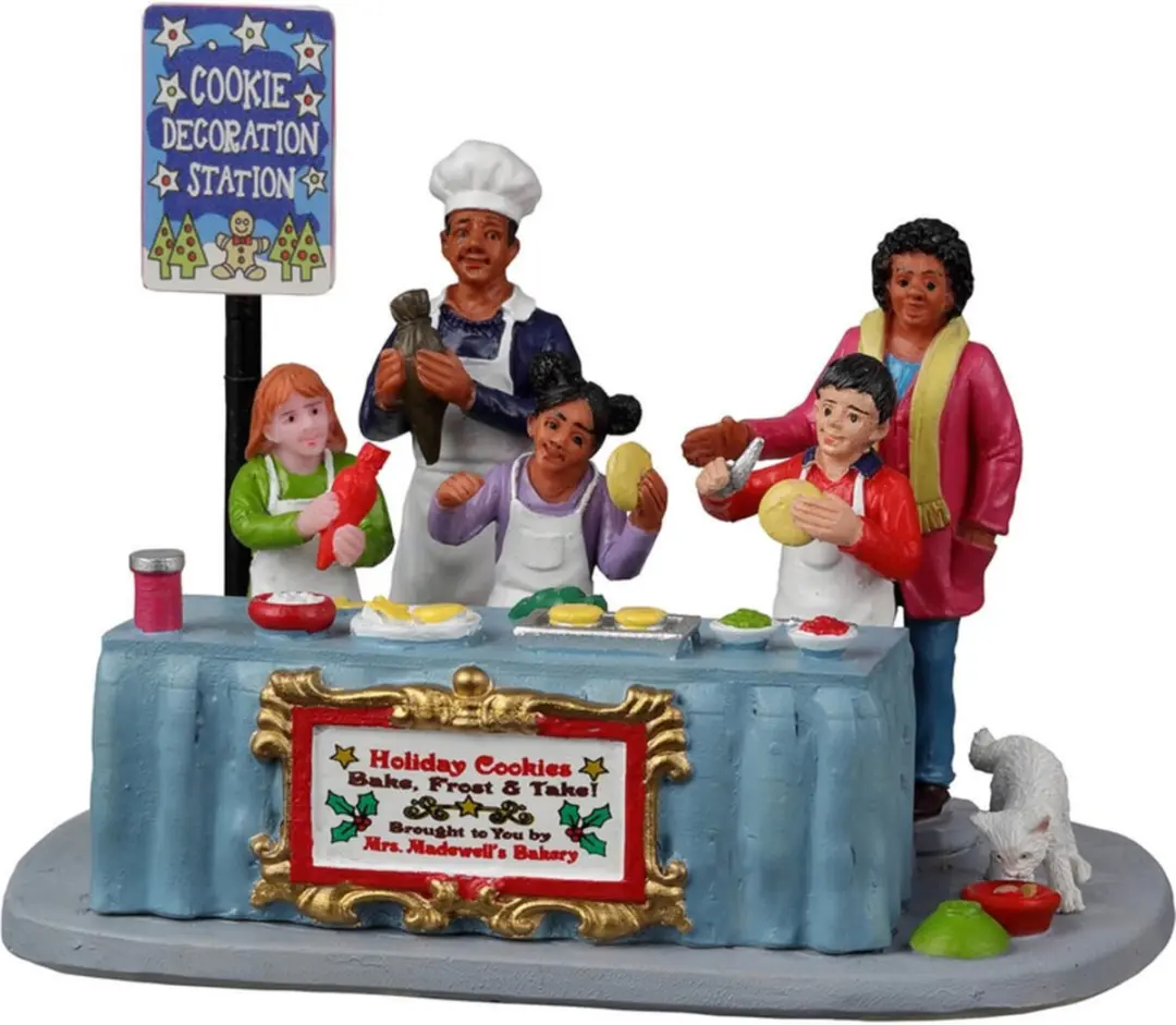 Lemax Cookie Decoration Station Kersthuisjes & Kerstdorpen - Mix - afbeelding 6 van 6
