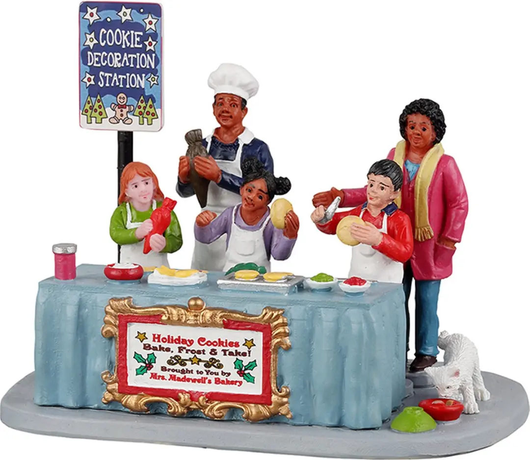 Lemax Cookie Decoration Station Kersthuisjes & Kerstdorpen - Mix