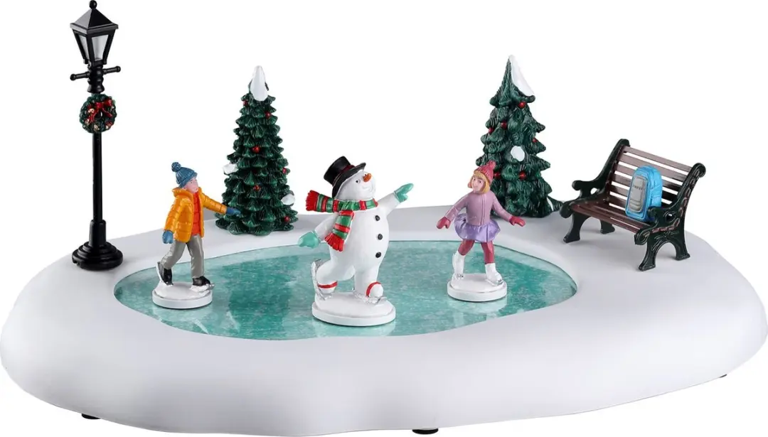 Lemax Frosty Goes Ice Skating Tafelstuk