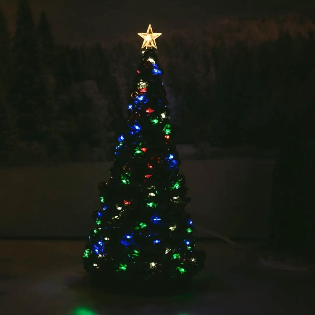 Lemax Outdoor Holiday Tree - Verlicht - Meerkleurig