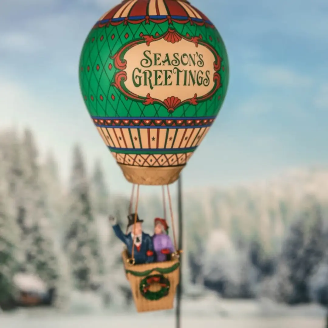 Lemax Victorian Hot Air Balloon Tafelaccessoire - Meerkleurig