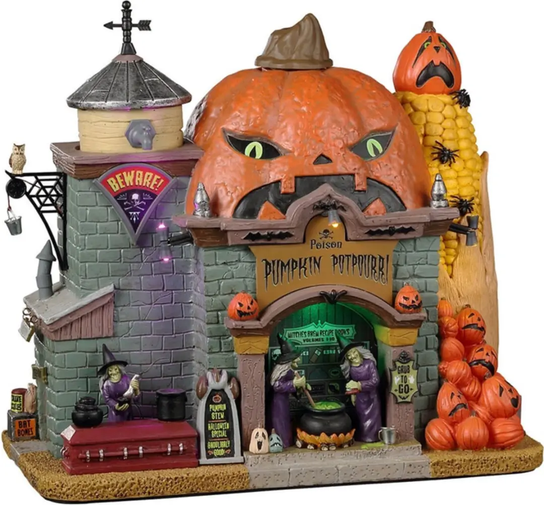 Lemax Poison Pumpkin Potpourri - Kersthuisjes & Kerstdorpen - Multicolor