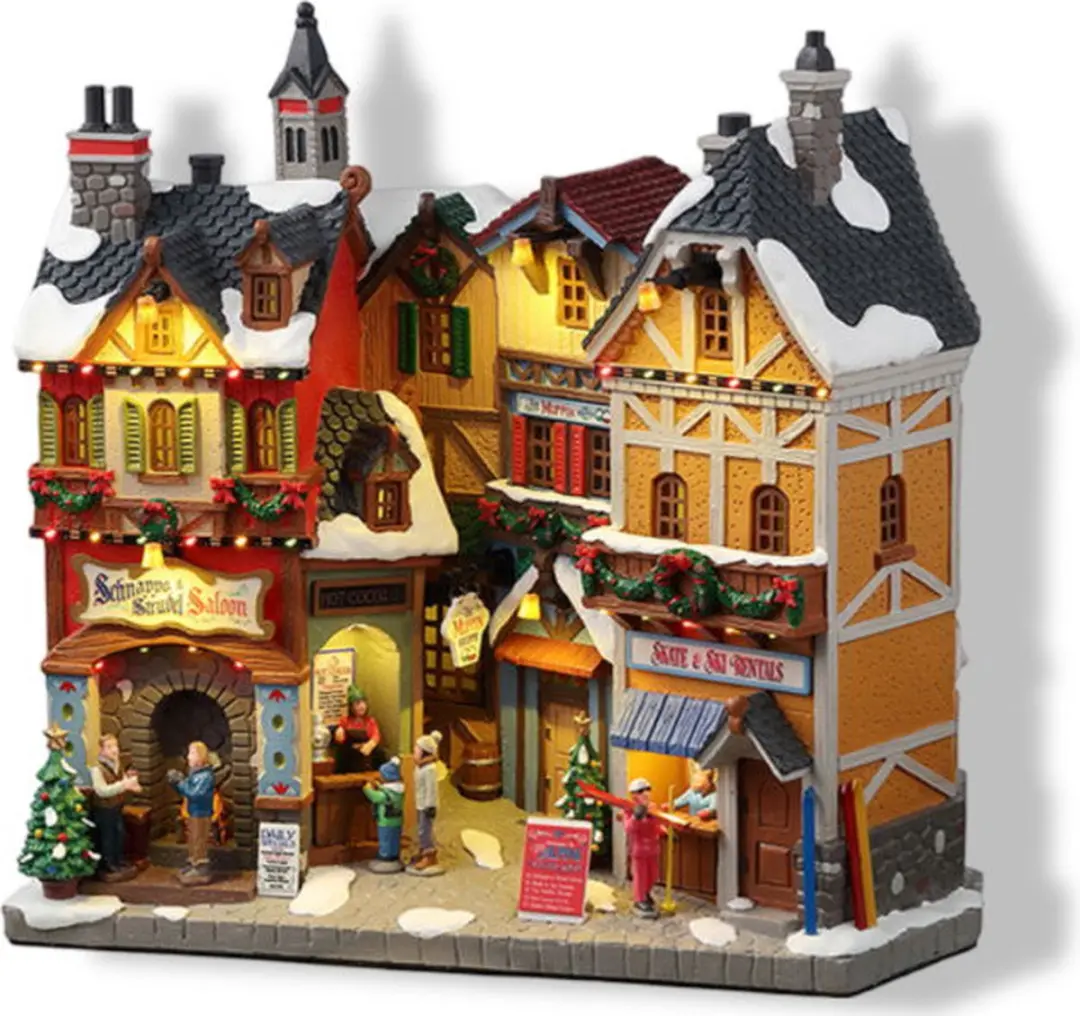 Lemax Alpine Winter Shops Kersthuisjes & Kerstdorpen - 4.5V - Multicolor - afbeelding 2 van 6