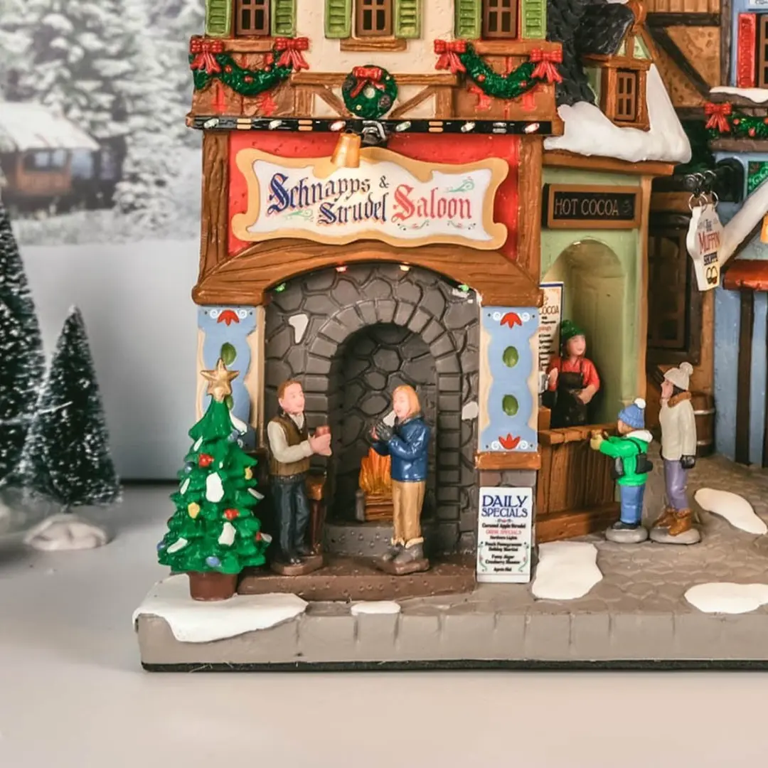 Lemax Alpine Winter Shops Kersthuisjes & Kerstdorpen - 4.5V - Multicolor - afbeelding 4 van 6