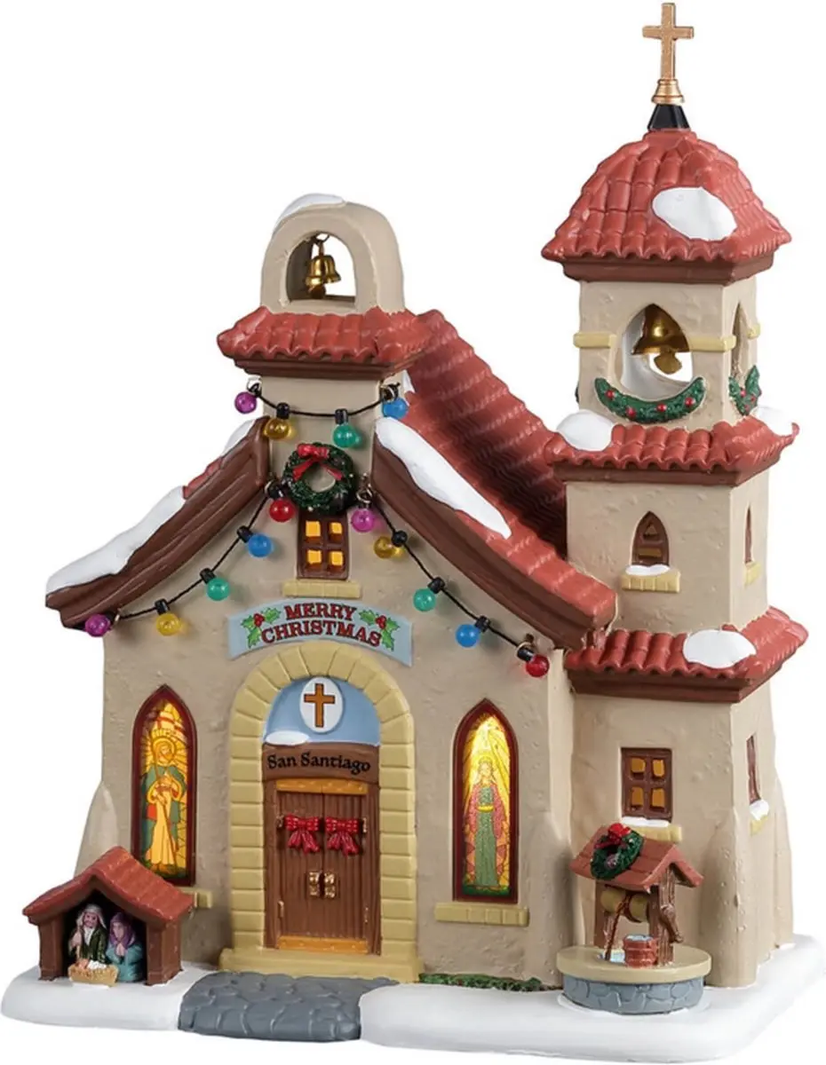 Lemax San Santiago Parish Verlicht Gebouw - Mix