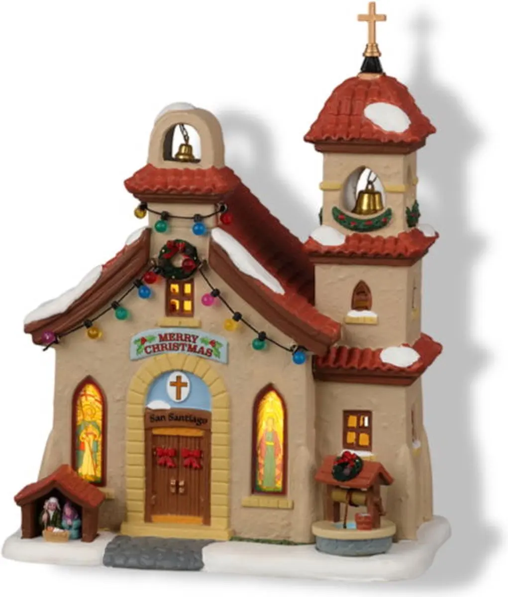 Lemax San Santiago Parish Verlicht Gebouw - Mix