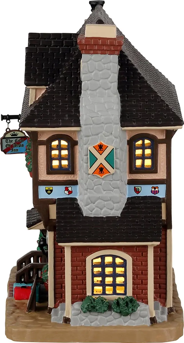 Lemax The Coat Of Arms Inn Kersthuisje - Mix