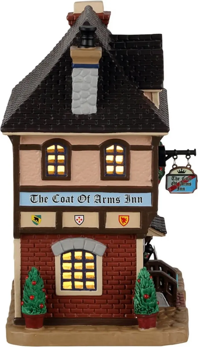 Lemax The Coat Of Arms Inn Kersthuisje - Mix