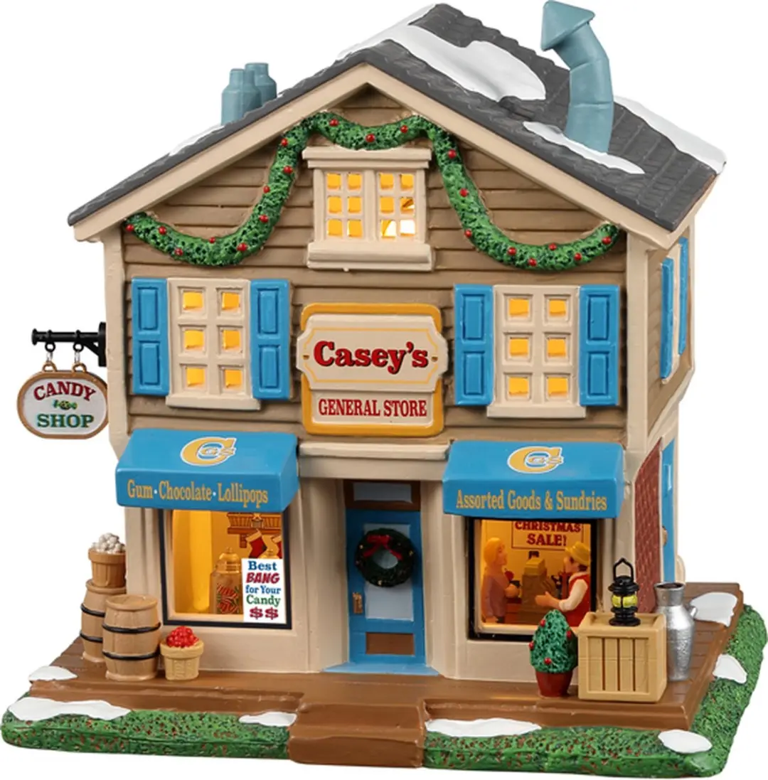 Lemax Casey's General Store Kersthuisje