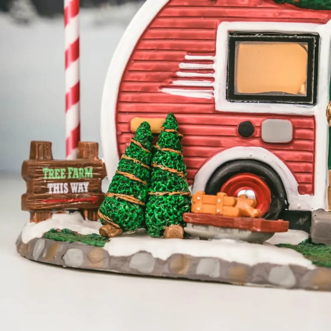 Lemax Farm Fresh Christmas Trees Verlicht Figuur - Meerkleurig - afbeelding 6 van 6