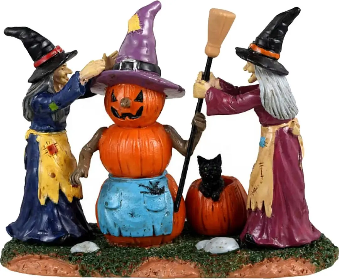 Lemax Spooky Town Pumpkin Witch