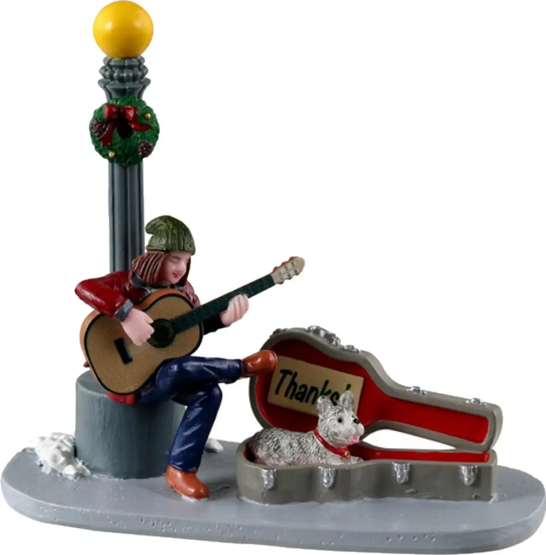 Lemax Downtown Busker