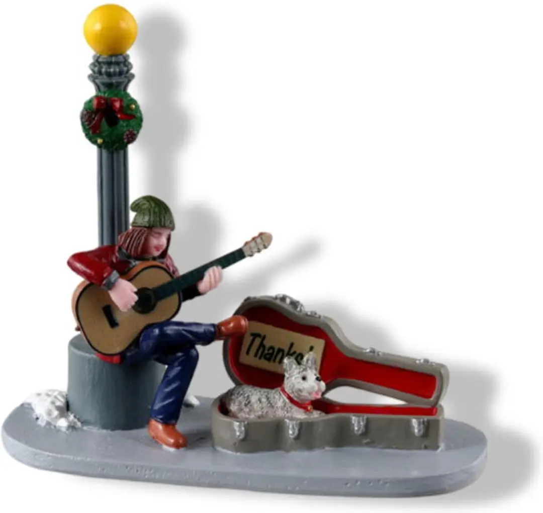 Lemax Downtown Busker - 1 Stuks - Multicolor