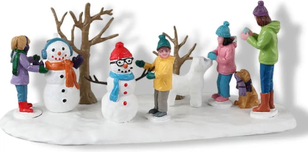 Lemax Snowmen Friends - 1 Stuks - Multicolor