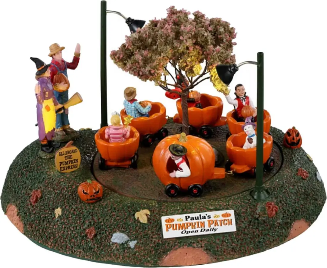 Lemax Spooky Town Pumpkin Patch Train - Multicolor