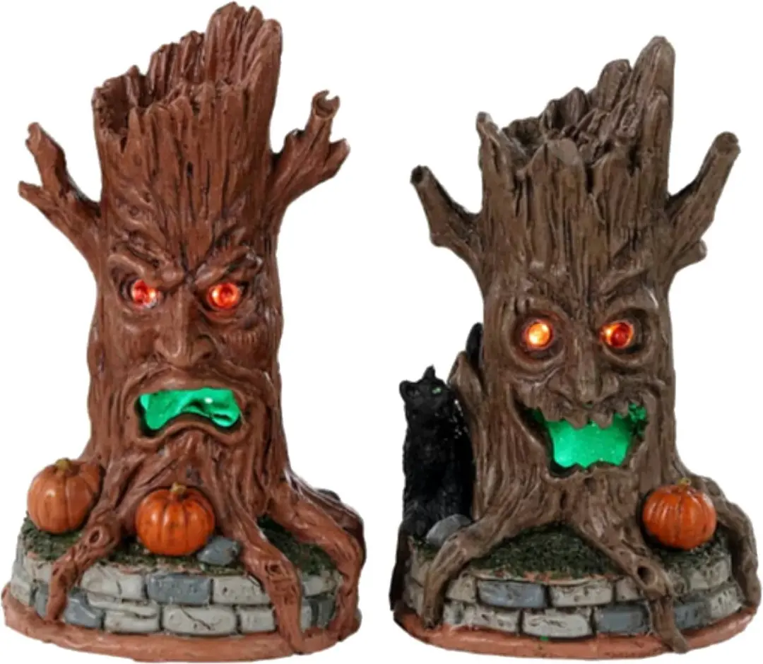 Lemax Spooky Town Haunted Tree Trunks