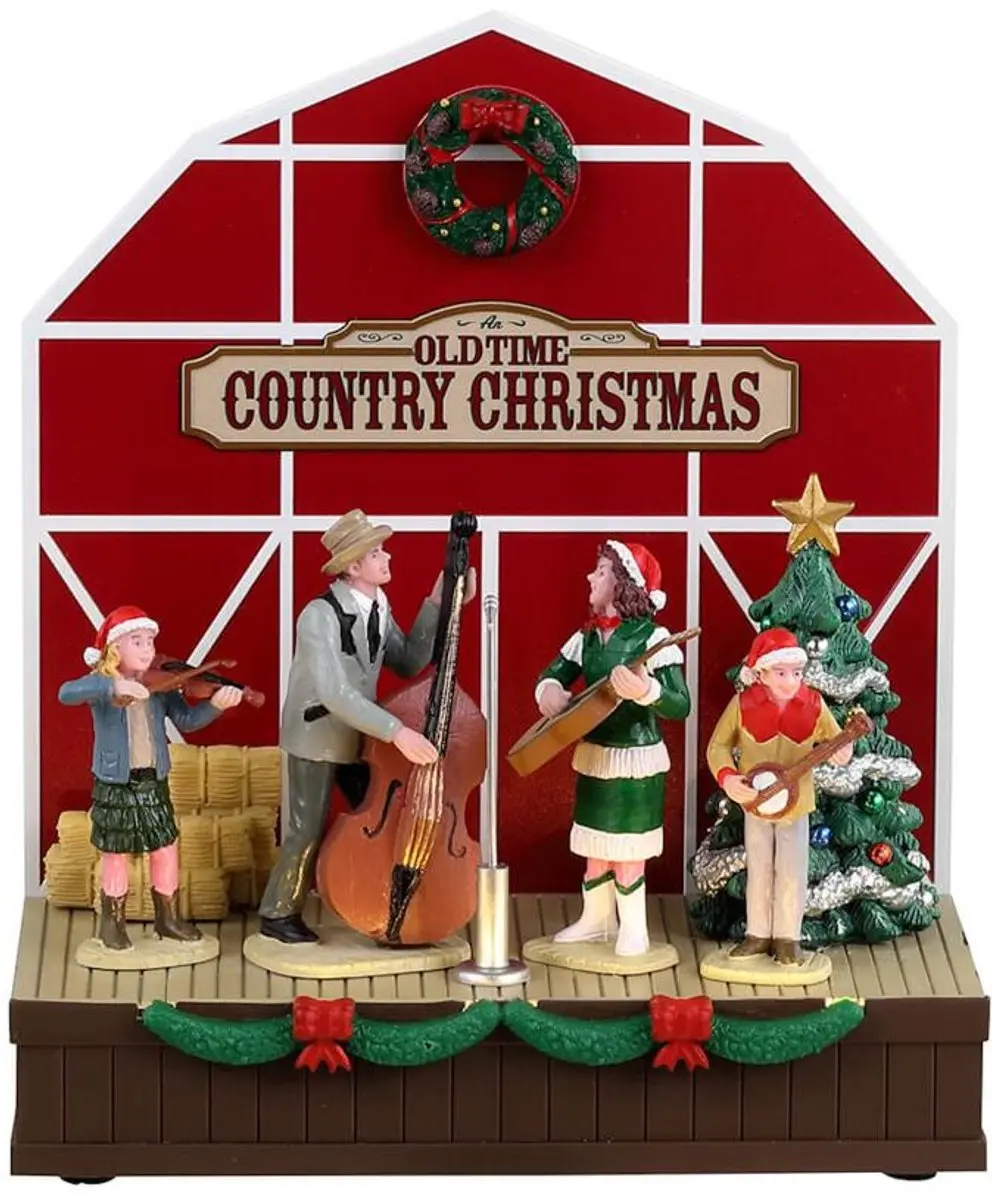 Lemax A Country Christmas Kerstdecoratie - Mix