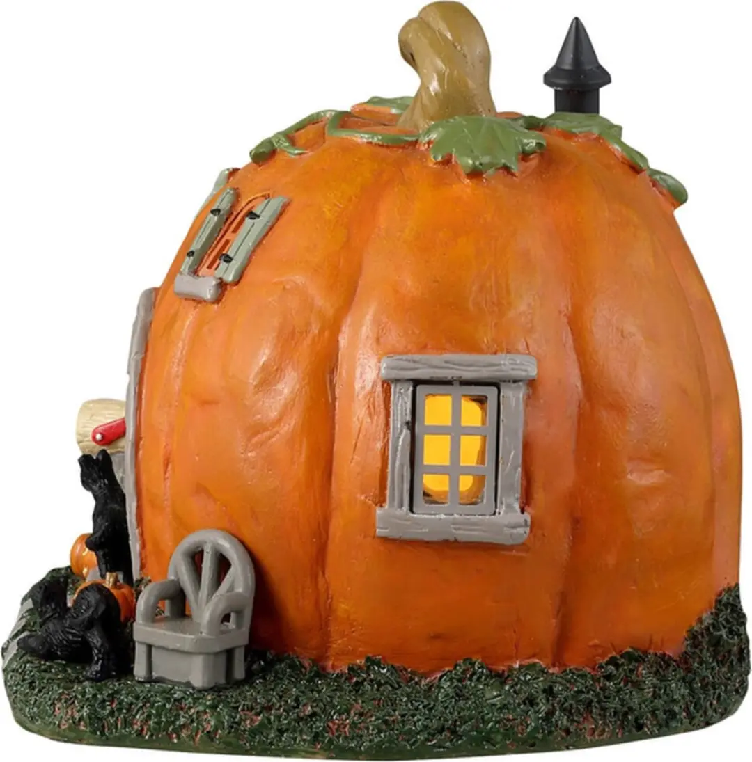 Lemax Spooky Town Pumpkin Cottage Verlicht Gebouw