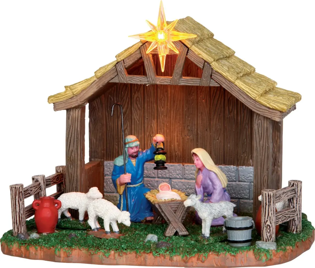 Lemax Nativity Scene Verlicht Tafelstuk