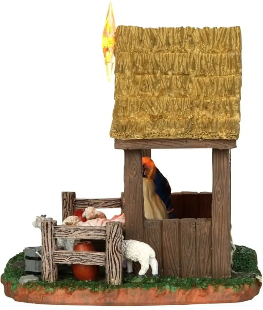 Lemax Nativity Scene Verlicht Tafelstuk - Neutraal