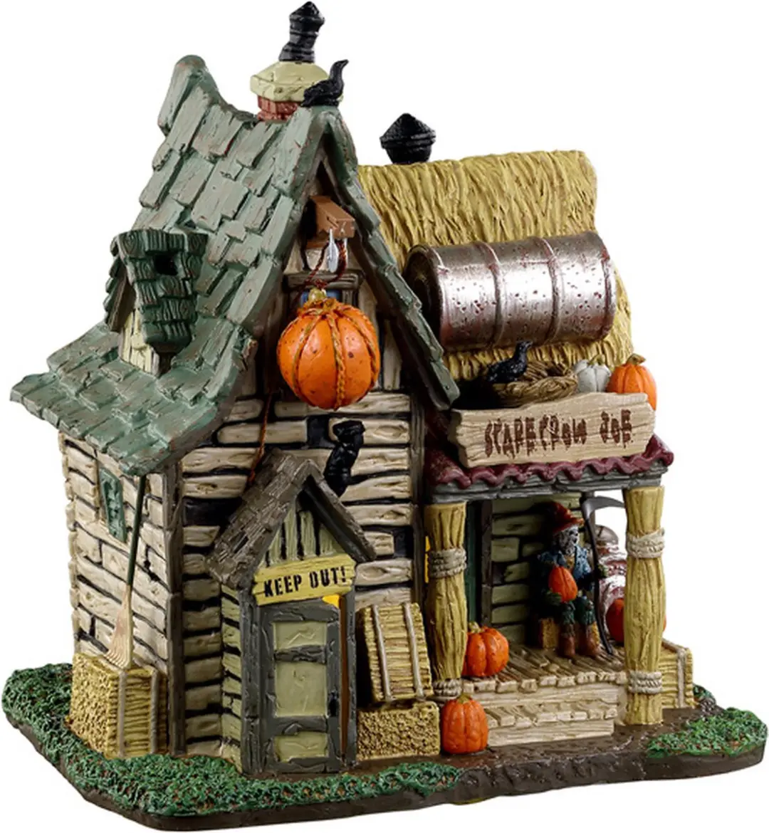 Lemax Spooky Town The Last Straw House of the Scarecrow