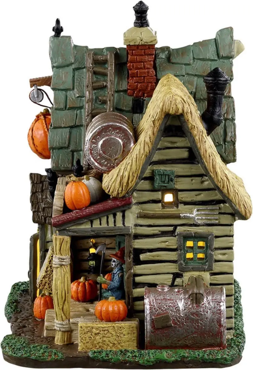 Lemax Spooky Town The Last Straw House of the Scarecrow - Multicolor