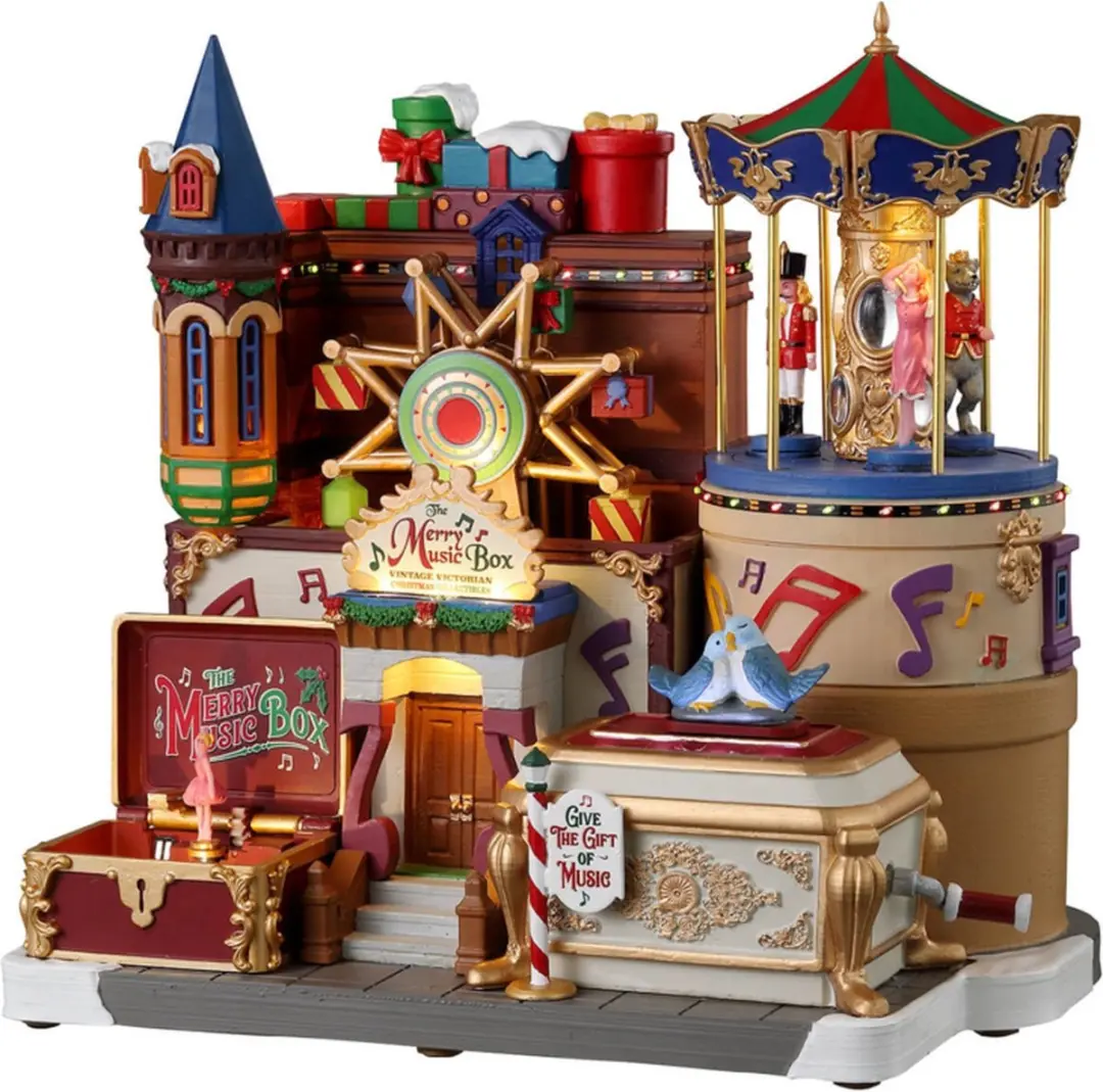 Lemax Merry Music Box