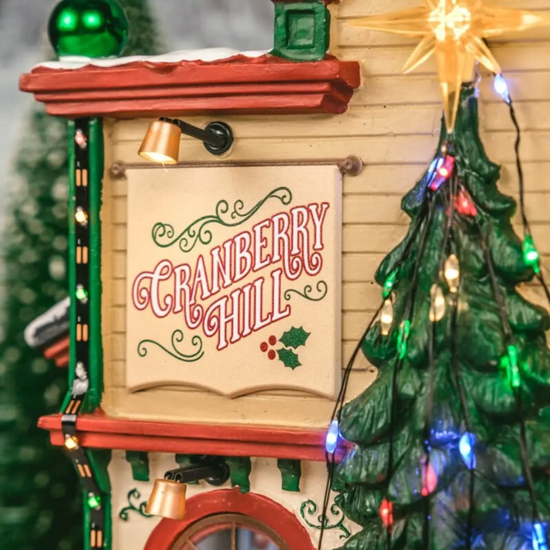 Lemax Cranberry Hill Christmas Boutique Verlicht Gebouw - Meerkleurig