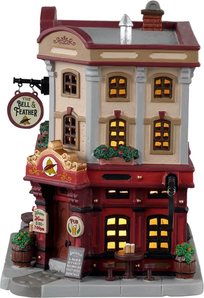 Lemax The Bell & Feather Kerstdecoratie - Mix
