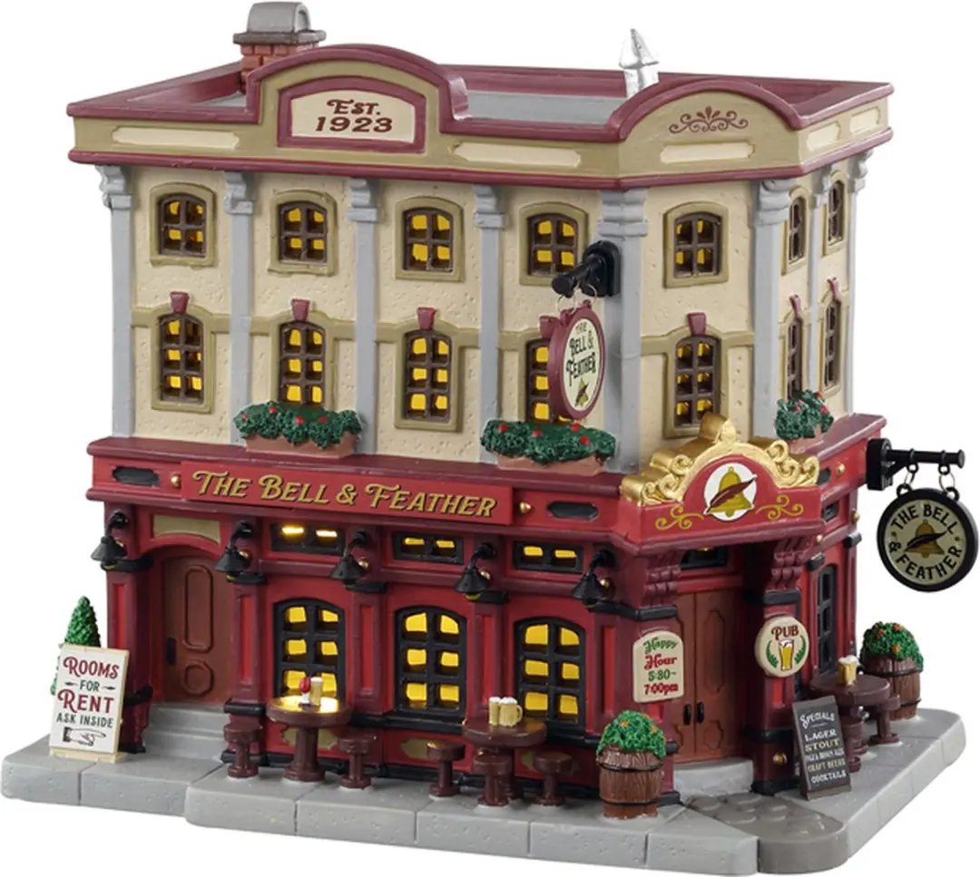 Lemax The Bell & Feather Kerstdecoratie